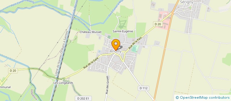 localisation de l'entreprise LA MORNAC  MARANS