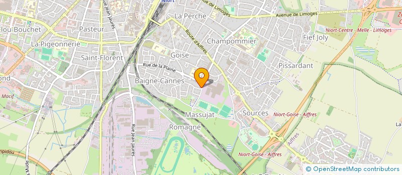 localisation de l'entreprise LA MORRIGANE à NIORT