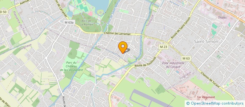 localisation de l'entreprise LA MOSAIQUE DES SAVEURS à TOURNEFEUILLE