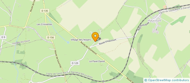 localisation de l'entreprise LA MOT'ARMOIRE  GAILLEFONTAINE