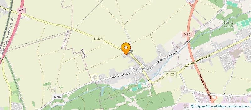 localisation de l'entreprise LA MOTTE DU MOULIN à ESQUERCHIN