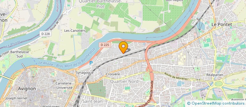 localisation de l'entreprise LA MOUETTE  AVIGNON