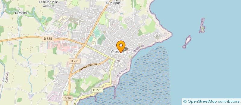 localisation de l'entreprise LA MOUETTE CANCALAISE à CANCALE