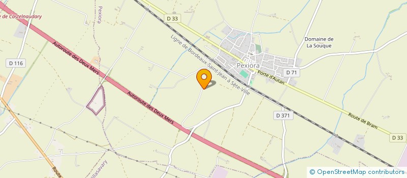 localisation de l'entreprise LA MOULINASSE  PEXIORA