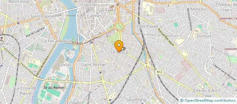 localisation de l'entreprise LA MOULINE à TOULOUSE