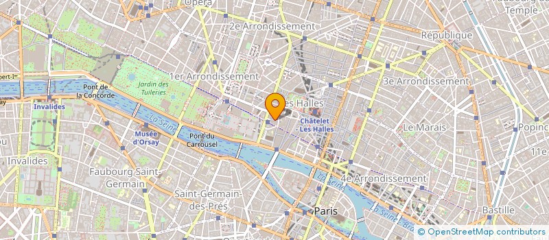 localisation de l'entreprise LA MOULINETTE à PARIS