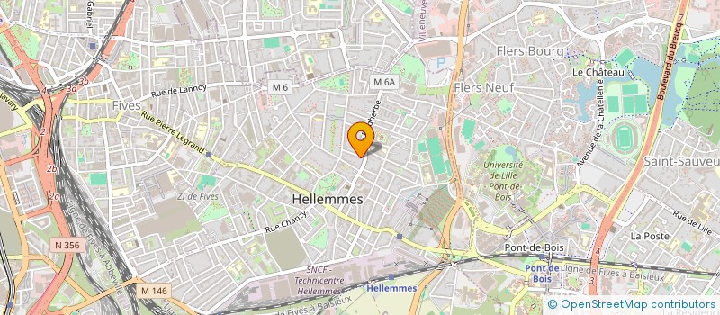 localisation de l'entreprise LA MOULINETTE à LILLE