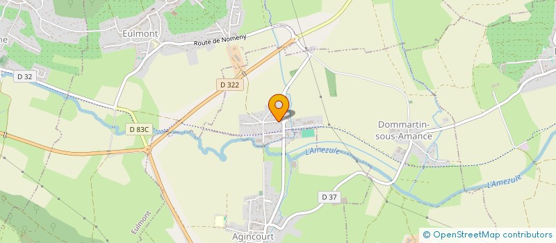 localisation de l'entreprise LA MOUNT FAMILY  DOMMARTIN-SOUS-AMANCE