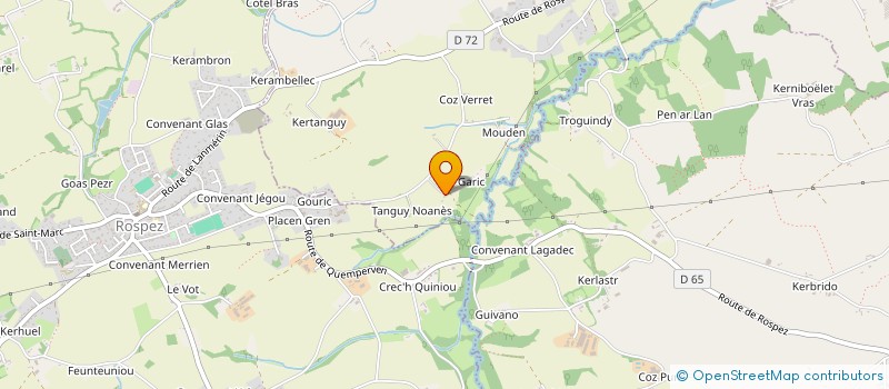 localisation de l'entreprise LA MOUSSARDIERE  LANMERIN