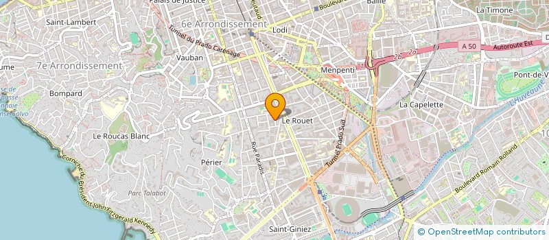 localisation de l'entreprise LA MOUSSELINE à MARSEILLE