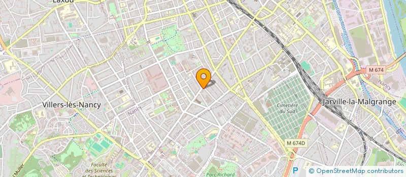 localisation de l'entreprise LA MOUSTACHE A PAPA  NANCY