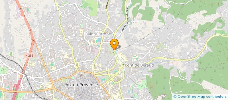 localisation de l'entreprise LA MOUSTELLE à AIX-EN-PROVENCE