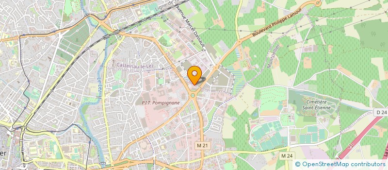 localisation de l'entreprise LA MOUTARDE à MONTPELLIER