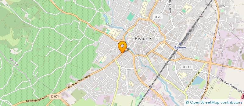 localisation de l'entreprise LA MOUTARDERIE FALLOT à BEAUNE