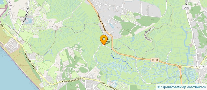 localisation de l'entreprise LA MOUVANTE  NOTRE-DAME-DE-RIEZ