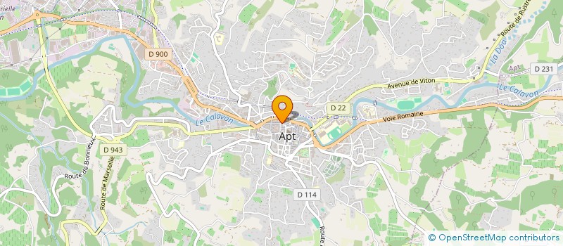 localisation de l'entreprise LA MOZZA FELICITA à APT