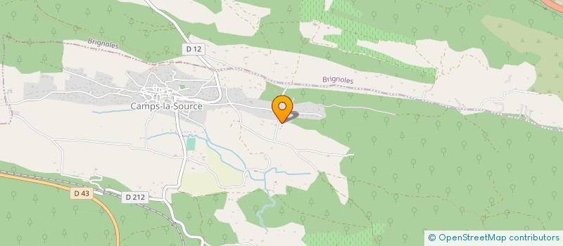 localisation de l'entreprise LA MSRB  CAMPS-LA-SOURCE