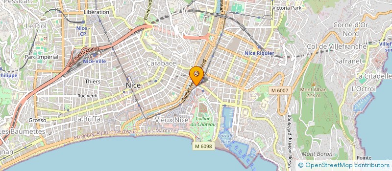 localisation de l'entreprise LA MUETTE à NICE