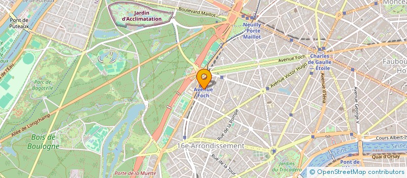 localisation de l'entreprise LA MUETTE CONSEIL SAS  PARIS