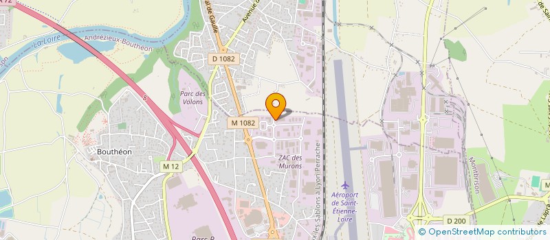 localisation de l'entreprise LA MULE  ANDREZIEUX-BOUTHEON