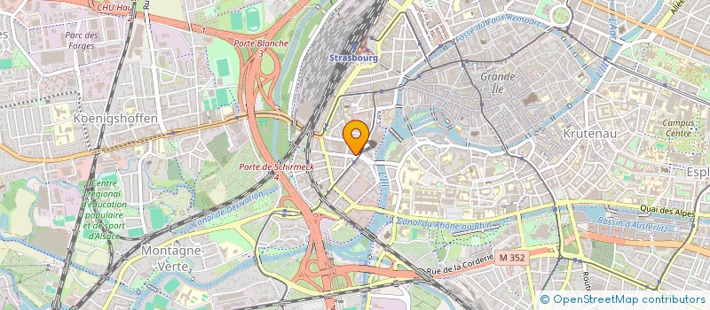localisation de l'entreprise LA MULTISERVICES-NET à STRASBOURG