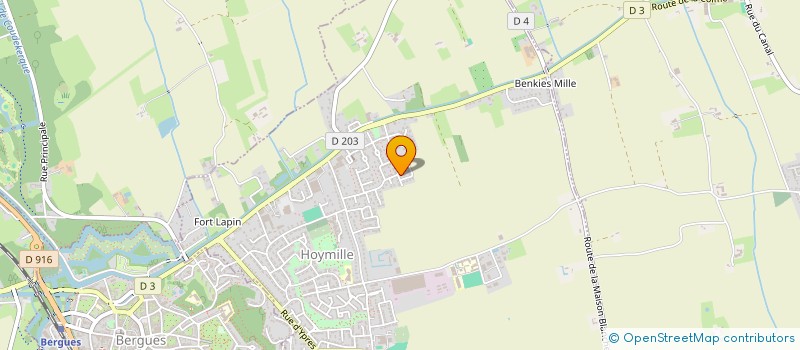 localisation de l'entreprise LA MULTIVERSE  HOYMILLE