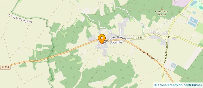 localisation de l'entreprise LA MUMU AVEC NOUS  BOUVILLE