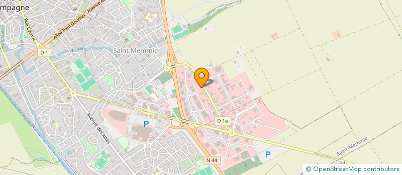 localisation de l'entreprise LA MURAILLE  SAINT-MEMMIE