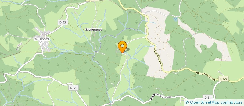 localisation de l'entreprise LA MURAILLE à ANGLES