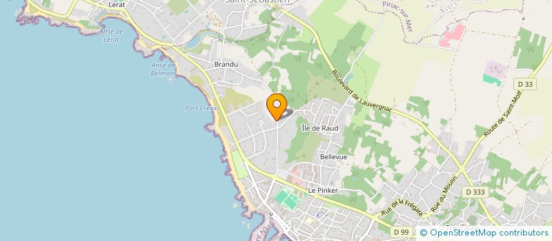 localisation de l'entreprise LA MURENE  LA TURBALLE