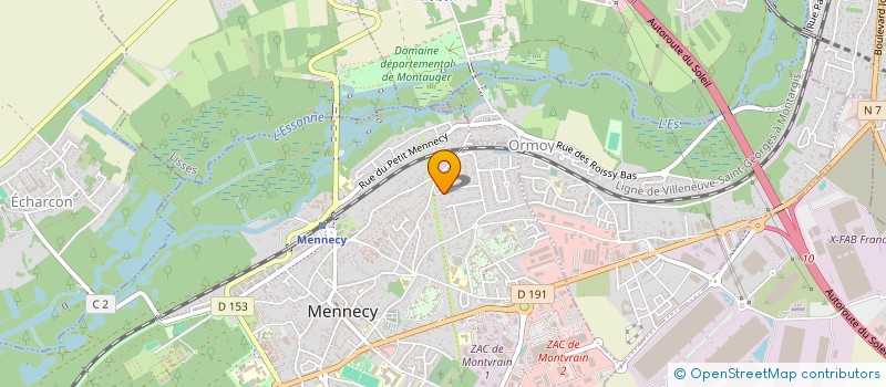 localisation de l'entreprise LA MUSARDE à MENNECY