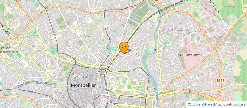 localisation de l'entreprise LA MUSARDIERE à MONTPELLIER