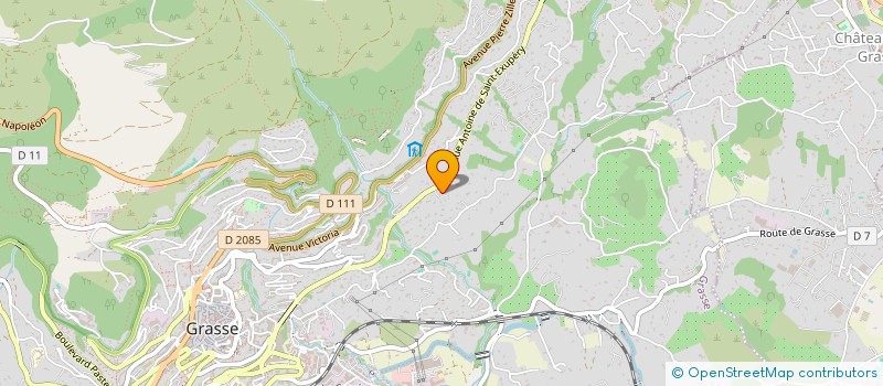 localisation de l'entreprise LA MUSARDIERE à GRASSE