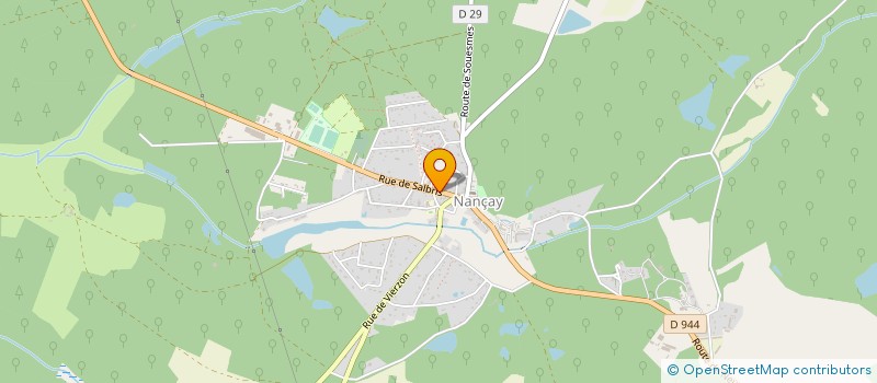 localisation de l'entreprise LA MUSARDIERE  NANCAY