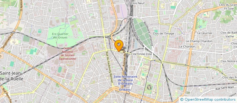 localisation de l'entreprise LA MUSE à ORLEANS
