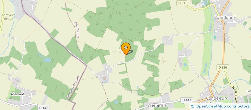 localisation de l'entreprise LA MUSE FRANCAISE  BOURDONNE