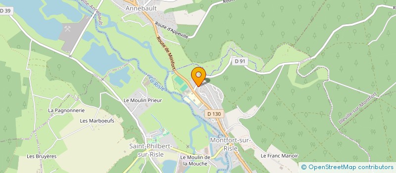 localisation de l'entreprise LA MUSIQUE AGENCE à EVREUX