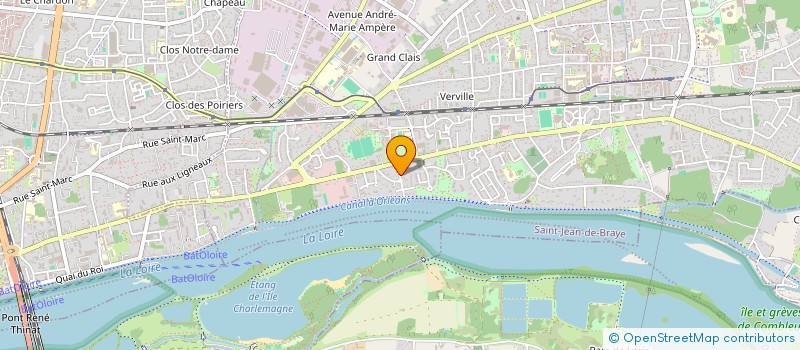 localisation de l'entreprise LA MUSIQUE DES PINCEAUX à SAINT-JEAN-DE-BRAYE