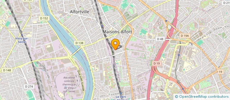 localisation de l'entreprise LA MUSIQUE N'A PAS DE PRIX  MAISONS-ALFORT