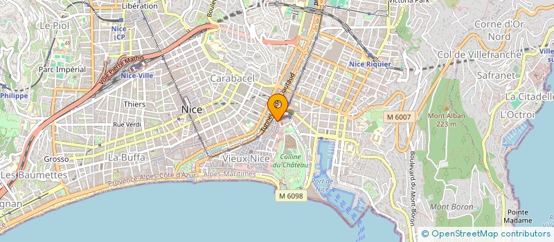 localisation de l'entreprise LA MUSIQUE PREND LA PAROLE à NICE
