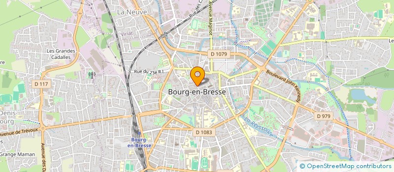 localisation de l'entreprise LA MUTINERIE DU PHARE à BOURG-EN-BRESSE