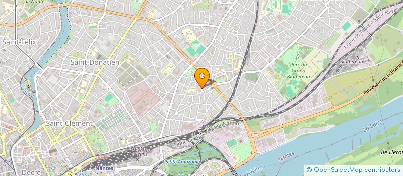 localisation de l'entreprise LA MUTINERIE MEDIATION ET LITTERATURE à NANTES