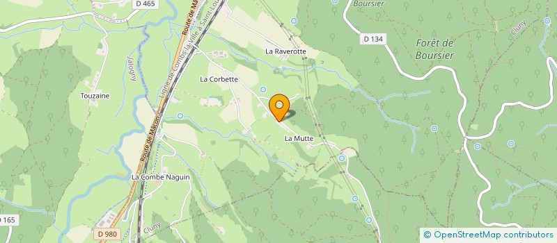 localisation de l'entreprise LA MUTTE A L' AIR  CLUNY