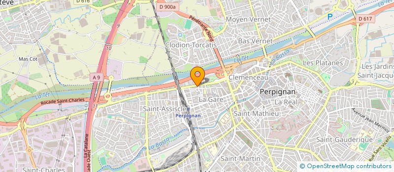 localisation de l'entreprise LA MUTUELLE CATALANE à PERPIGNAN