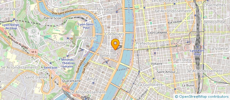 localisation de l'entreprise LA MUTUELLE DE LYON à LYON