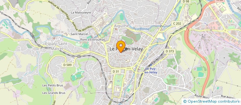 localisation de l'entreprise LA MUZAI COMPAGNIE à LE PUY-EN-VELAY