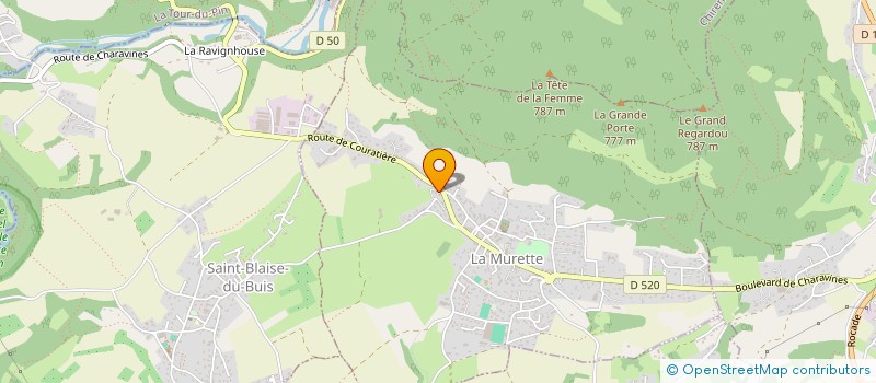 localisation de l'entreprise LA MUZELLE  LA MURETTE