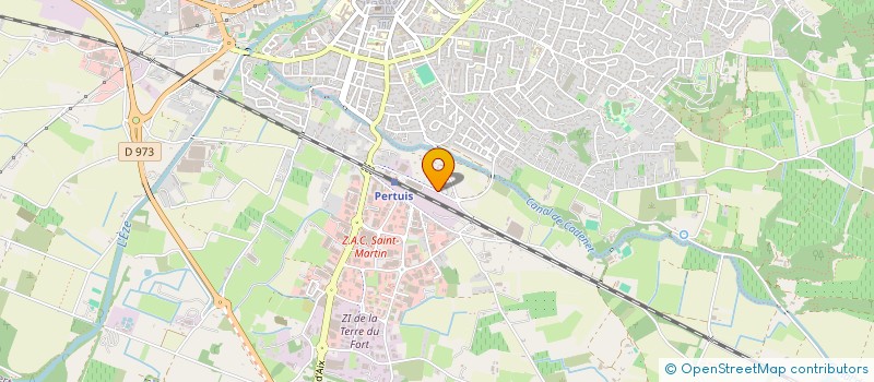 localisation de l'entreprise LA MYREDA  PERTUIS