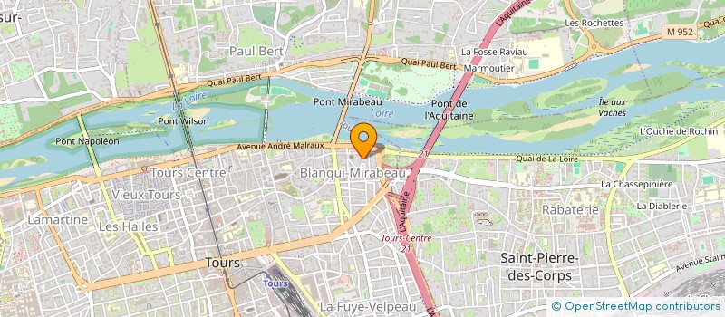 localisation de l'entreprise LA MYRTE  CARQUEFOU