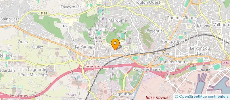 localisation de l'entreprise LA NACELLE  PIGNANS